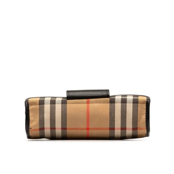 Pre Loved Burberry Haymarket Check Golf Pouch - Picture 4 of 13